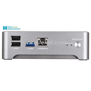 S4-J1900NF Intel J1900/J1800 Mini PC con struttura di raffreddamento senza ventola con 4 * Gigabit Ethernet VGA USB2.0 USB3.0 - Product Image 1