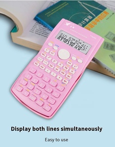 バッテリーと電卓機能電卓を備えた2行ディスプレイ電卓 - Product Image 3