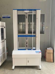 Máquina de prueba de tracción Universal con control de computadora, extensómetro electrónico de doble columna para prueba de resistencia a la tracción - Product Image 3