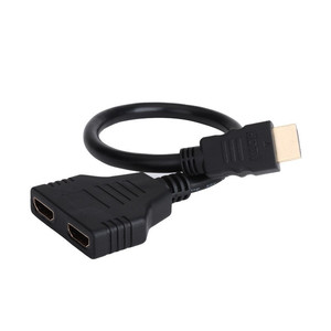 <strong>1</strong> in <strong>2</strong> Out Male to Dual <strong>2</strong> Female Splitter Cable <strong>Switch</strong> Converter Adapter 30cm for HD LED LCD TV - Product Image 2