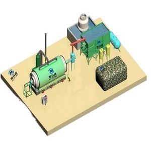 Mini Pyrolysis Pilot makine atık lastik fırın yağı tek elden çalışan atık lastik ısıl bozunum tesisi yakıt yağı üretim hattı - Product Image 1