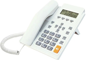 Điện thoại cố định có dây điện thoại tương tự với màn hình <span class=keywords><strong>ID</strong></span> đứng & người gọi cho gia đình & văn phòng - Product Image 3