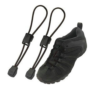 Cadarços elásticos sem gravata, cordões de reposição para botas, tênis, sapatos aquáticos, cordões preguiçosos e elásticos originais, tamanho único