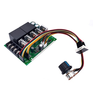 PWM-Drehzahl regler Gleichstrom motor Digital anzeige 0 ~ 100% einstellbares Antriebs modul Eingang MAX60A 12V 24V