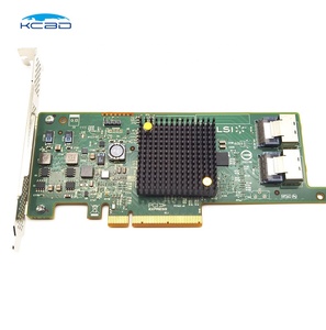 LSI <strong>SAS</strong> 9217-8i Hba with Internal 6Gb/s <strong>SAS</strong> and SATA PCI Express 3.0 Host Bus Adapter - Product Image 1