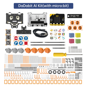 DaDa: Bit AI 10-en-1 Robot Building Block con AI Vision para Microbit Programación STEM Aprendizaje Educación Robótica Kit para niños - Product Image 6