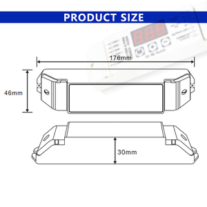 Independent 4-way DMX Signal Decoder DMX512/1990 to 0-10V <strong>PWM</strong> 5V 10V DMX512 Converter Driver <strong>Controller</strong> DC 12V 24V 10mA 20mA 4CH - Product Image 5