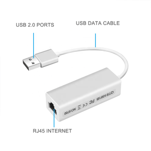 USB 2.0 to RJ45 Lan Adapter <strong>Network</strong> Card for Mac OS Android Tablet PC Laptop Windows XP 7 8 10 <strong>Computer</strong> Accessories