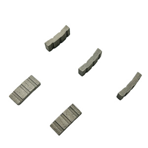 Segmento personalizado diamante do Turbo do bocado de núcleo do corte concreto reforçado Fullux + pó do metal 3 anos soldadura de prata