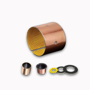 6x10x6mm yağ sinterlenmiş kalay bronz rulman 6mm mil bakır alaşımlı pirinç burç kendinden yağlamalı düz burç - Product Image 3