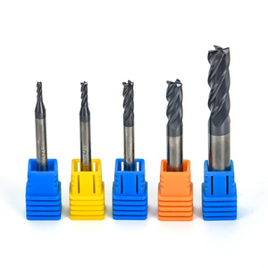 Çelik CNC yüksek hassasiyetli Metal dört düz freze kesicisi parmak freze çakısı için 4 flüt kare düz freze kesicisi - Product Image 4