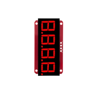 Display a LED OKY4086-4 0.56 pollici 4 cifre Nixie tubo modulo Display a LED linea di controllo 2 controllo HT16K33 per il DIY - Product Image 1