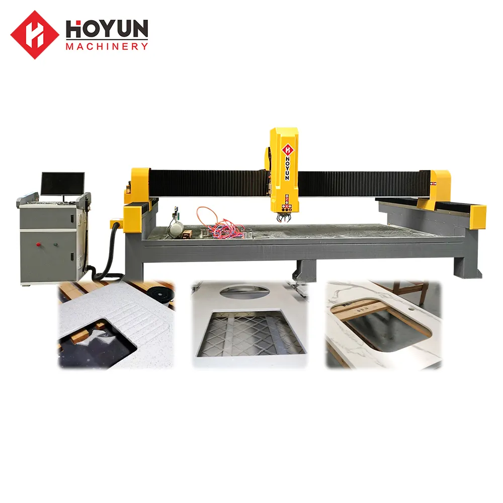 Hongyi makinesi cnc taş cnc mermer kesme makinesi taş oyma makinesi