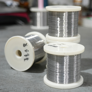 ความต้านทานการกัดกร่อน Cr15Ni60 1560 TIG MiG nicr ลวดนิโครมนิกเกิล60ลวดเปลือยที่เป็นของแข็งสำหรับองค์ประกอบความร้อนทนลวด - Product Image 1