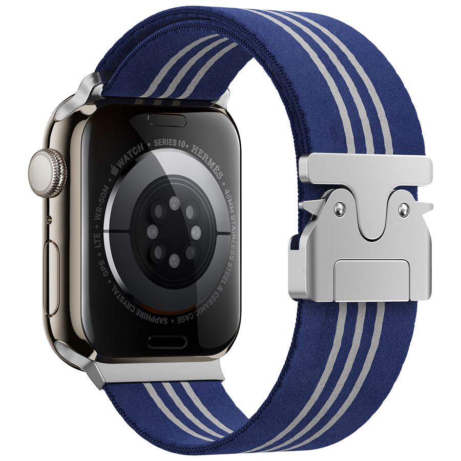 B1#Blue/White Triple Stripes