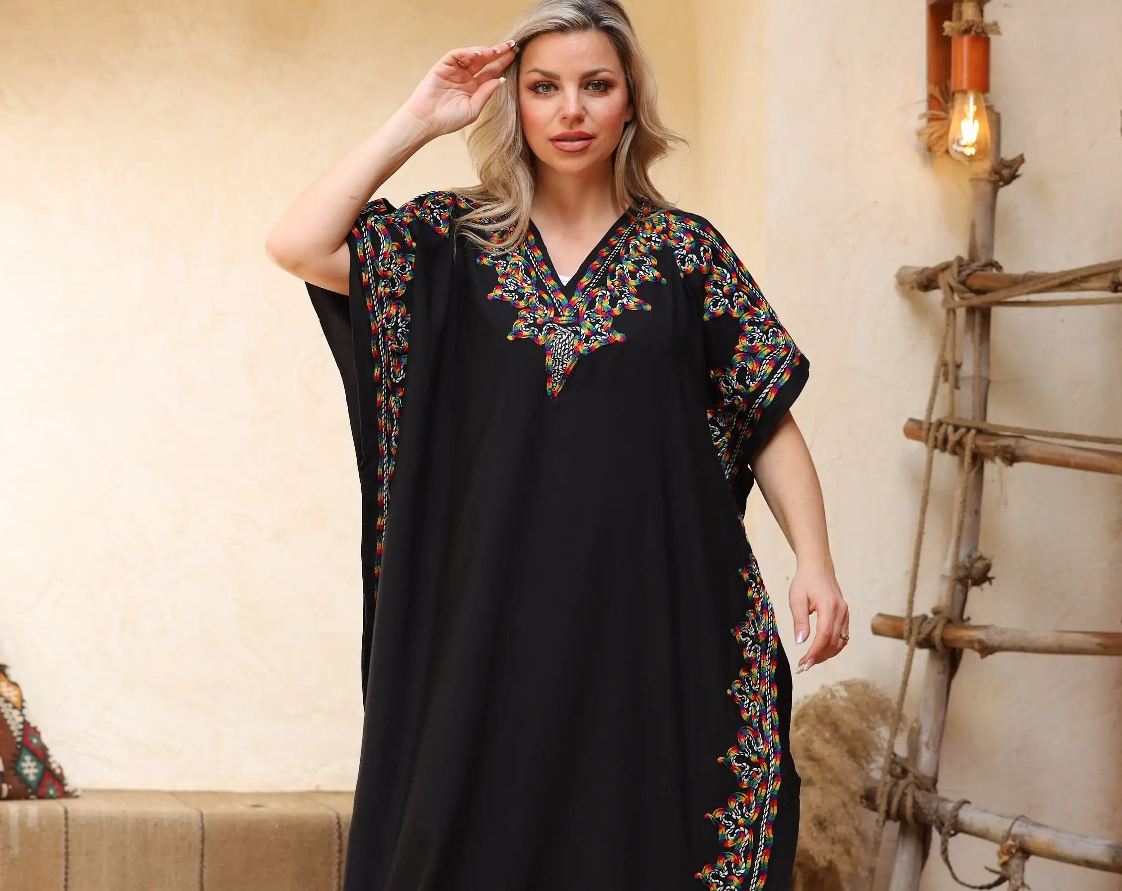 Индивидуальные оптовые 100% льняные хлопчатобумажные длинные платья женские мусульманские платья на заказ открытые абайские женские мусульманские платья фабричного производства