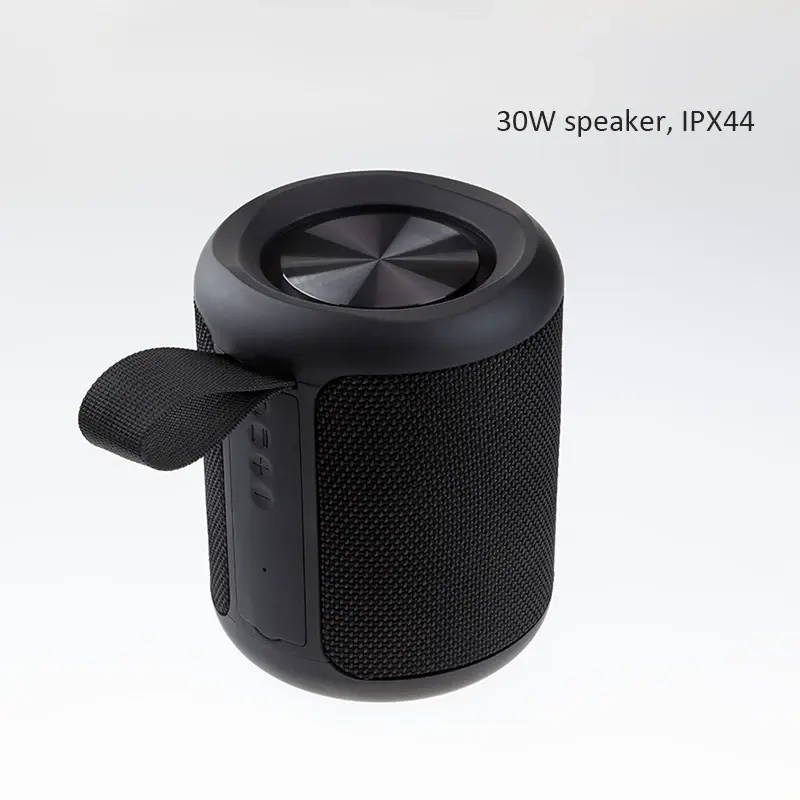 Alto-falante TWS Rich Bass Powered Outdoor 2000mAh 30W à prova d'água Mini Alto-falante Bluetooth portátil