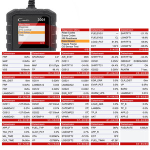 Lansmanı CR3001 evrensel araba OBD2 teşhis tarayıcı kod okuyucu ücretsiz güncelleme Online ile 2.4 inç renkli ekran - Product Image 5
