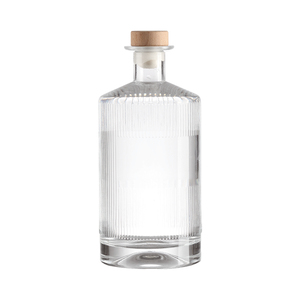 Hot Cylindrical Spirit Bottle 500ml 750ml Vodka Whiskey Brandy Rum Empty Bottle with Lid Can <strong>Be</strong> Customized Printed logo