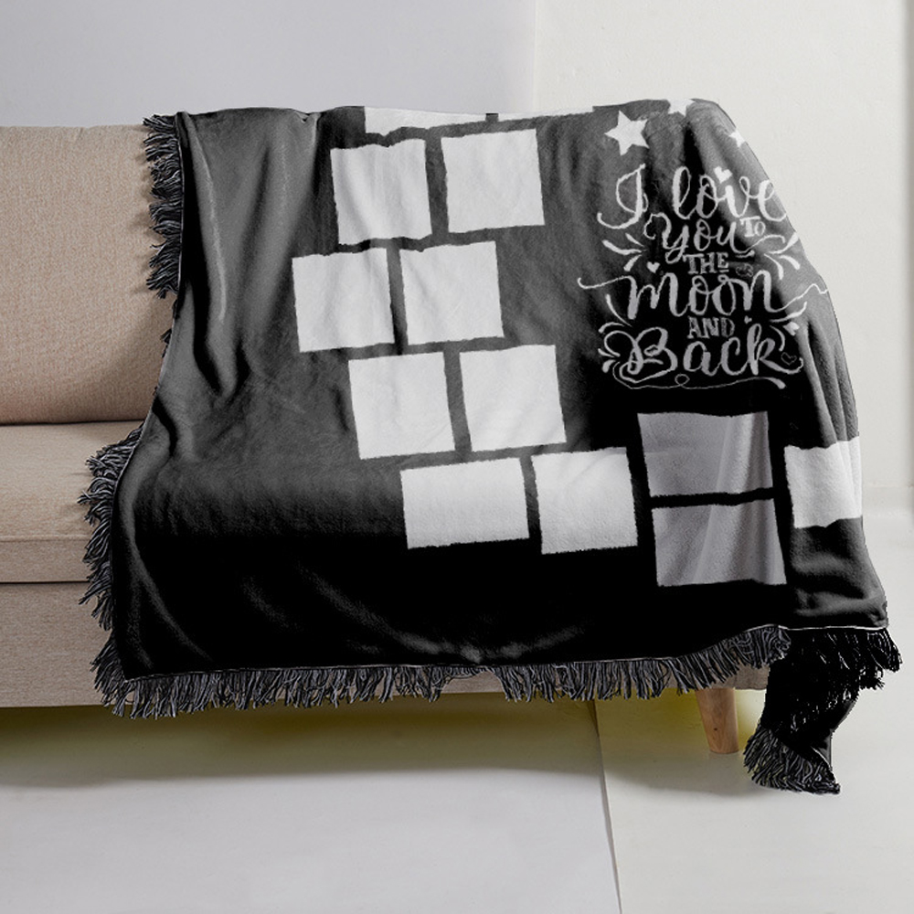 Moon with black tassels style 1