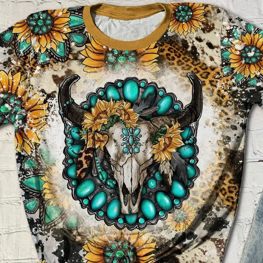 Harajuku-camisetas con estampado de leopardo 3D para mujer, camiseta de talla grande para mujer, camisetas para niña, camisetas de moda, ropa de calle, envío directo