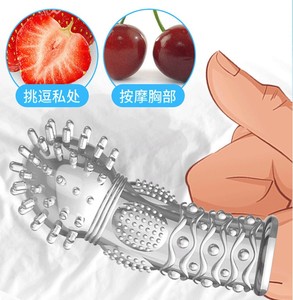 Vingercondoom G-Spot Vagina Clit Anus Anal Stimuleren Masturbatie Vinger Mouw Vinger Type Sanitaire Dekking Seksspeeltjes Voor Koppels - Product Image 5