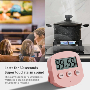 Mini LCD Timer casa cucina cottura forno Grill conto alla rovescia forte magnetico Timer digitale Timer elettrico digitale - Product Image 5