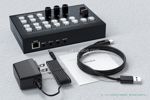 OEM SDI <strong>4</strong>-in-<strong>2</strong>-Out HDMI <strong>Video</strong> Switcher with Type-C USB3.0 Port ABS Material Live Streaming <strong>Video</strong> Splitters &amp; Converters - Product Image 4