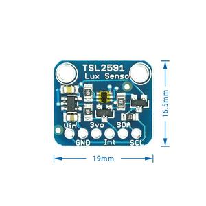 TSL2591 IIC <strong>I2C</strong> Light Sensor Breakout Module High Dynamic Range Digital Board TSL25911FN 3.3V 5V Diy Electronic - Product Image 3
