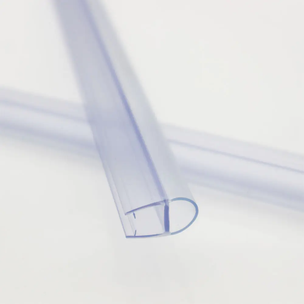6-12MM plastik su geçirmez sürgülü PVC contalar duş cam kapi sızdırmazlık şeridi