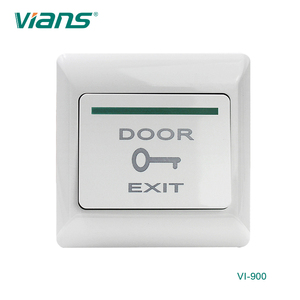 VIANS White Plastic Door <strong>Exit</strong> <strong>Push</strong> <strong>Button</strong> Switch 3A Max Output Access Control <strong>System</strong> - Product Image 3