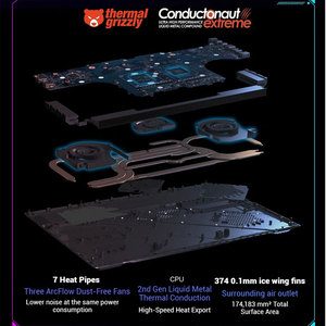 ROG Strix G16 Gaming Laptop Core I9 13th Generation Rtx4060 Ordinateur Portable Laptop Gamer 16 pulgadas 2,5 K 240Hz Gaming Computer - Product Image 5