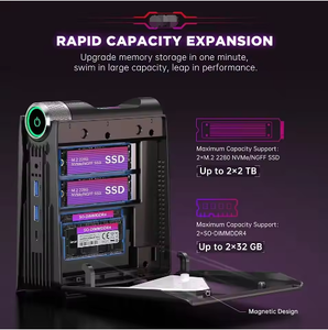 Fabrika yeni gelmesi AMR5 Mini Pc AMD R7 Gaming u oyun Mini PC M.2 NVME 16GB RAM 512GB SSD WIFI 6 Mini bilgisayar masaüstü bilgisayar - Product Image 3