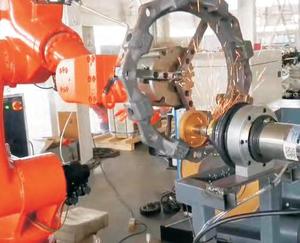 Controlador de braço robô robô 7bot, braço robótico industrial 4 dof para soldagem e moagem semelhante com kuka