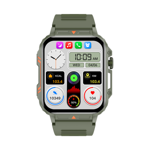 Reloj inteligente a prueba de agua IP68 con pantalla táctil y rastreador de actividad de múltiples funciones - Product Image 4