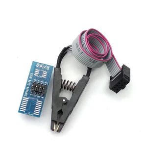 Для SOIC8 SOP8 флэш-чип IC тестовый зажим SPI кабель программист TL866AC широкоугольный SOP16 шаг 1,27 мм программный зажим Ic тестовый разъем