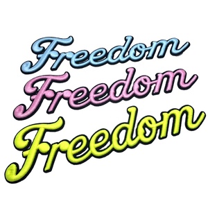 Großhandel Originaler Benutzerdefinierter Aufbügel-Patch 3D-Sticklogo 3D-Puff-Stickerei-Patch - Product Image 6