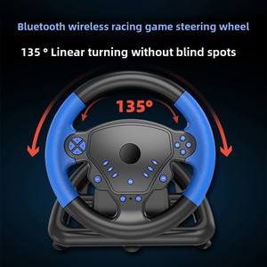 4-in-1 Smart Wireless per il volante di gioco PS4 compatibile con i controller di gioco di corse PC/Android/PS3 per dispositivi mobili - Product Image 3