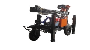 FY130 Water Well Drilling Rig Has Standardized Configuration, <strong>Compact</strong> and <strong>Reasonable</strong> Structure, and Fast Drilling Speed.