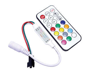 21Key RF IR RGB Lichtpixel-Controller mit Fernbedienung Mini Smd Für WS2812B WS2811 LED-Streifen 5-24V - Product Image 1