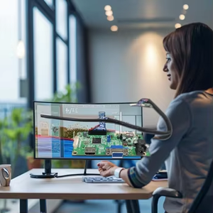 Marco abierto Monitor LCD de 21,5 pulgadas y 23,6 pulgadas con interfaz USB y serie Nueva pantalla táctil capacitiva - Product Image 1