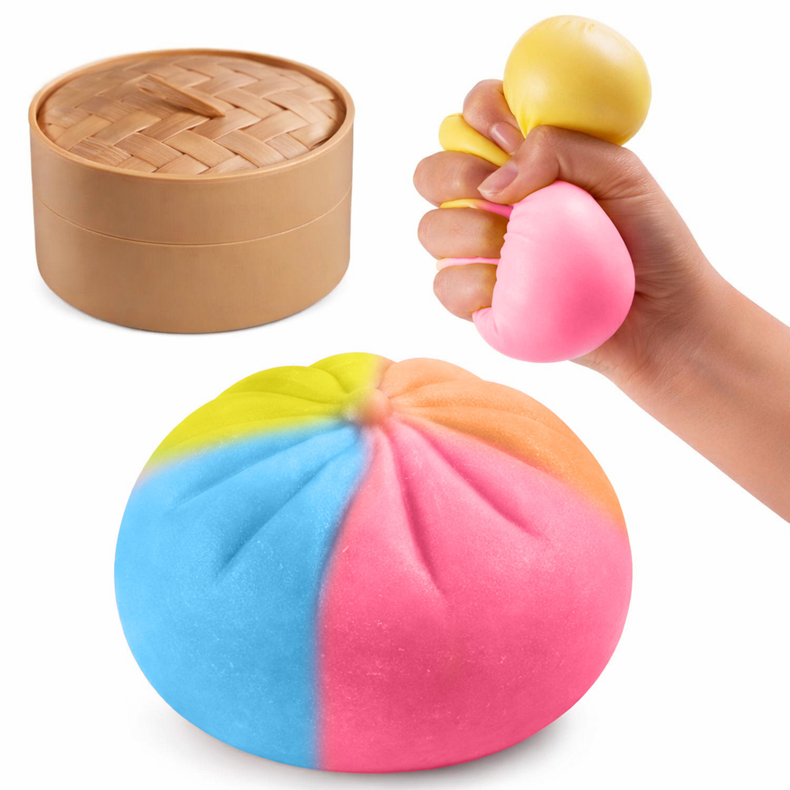 Azul, amarillo, rosa, naranja - 1 unidad