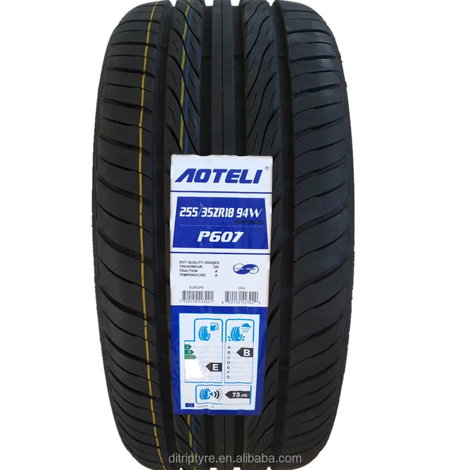 Alibaba avrupa araba lastikleri runflat lastikler 225/45R17 225/50R17 225/55R17 245/45R18