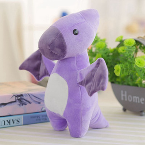 卡哇伊恐龙毛绒毛绒动物迪诺Plushie三角龙翼龙暴龙剑龙飞龙Tanystropheus