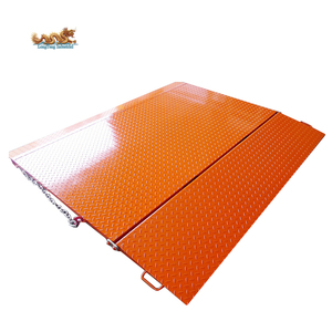 Rampa de carga y descarga de contenedores para uso de carga para montacargas - Product Image 1