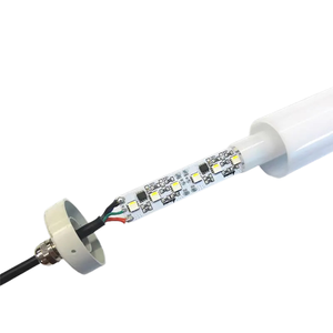 Özelleştirilebilir DMX512 360 derece LED tüp ışık 3D etkisi 24V DC RGBW programlanabilir kontrol - Product Image 1