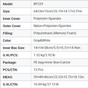 Nữ Hoàng Kích Thước Ergonomic Chỉnh Hình Làm Mát Bộ Nhớ Bọt Cổ Tử Cung Đường Viền Gối Cho Cổ Pain Relief Với Thoáng Khí Gối - Product Image 4