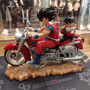 16cmアニメGKDBZ悟空悟飯父と息子のオートバイアクションフィギュアPVCモデルおもちゃギフト用