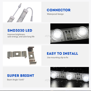 กล่องไฟ LED แถบไฟ LED SMD3030สำหรับป้ายโฆษณา - Product Image 3