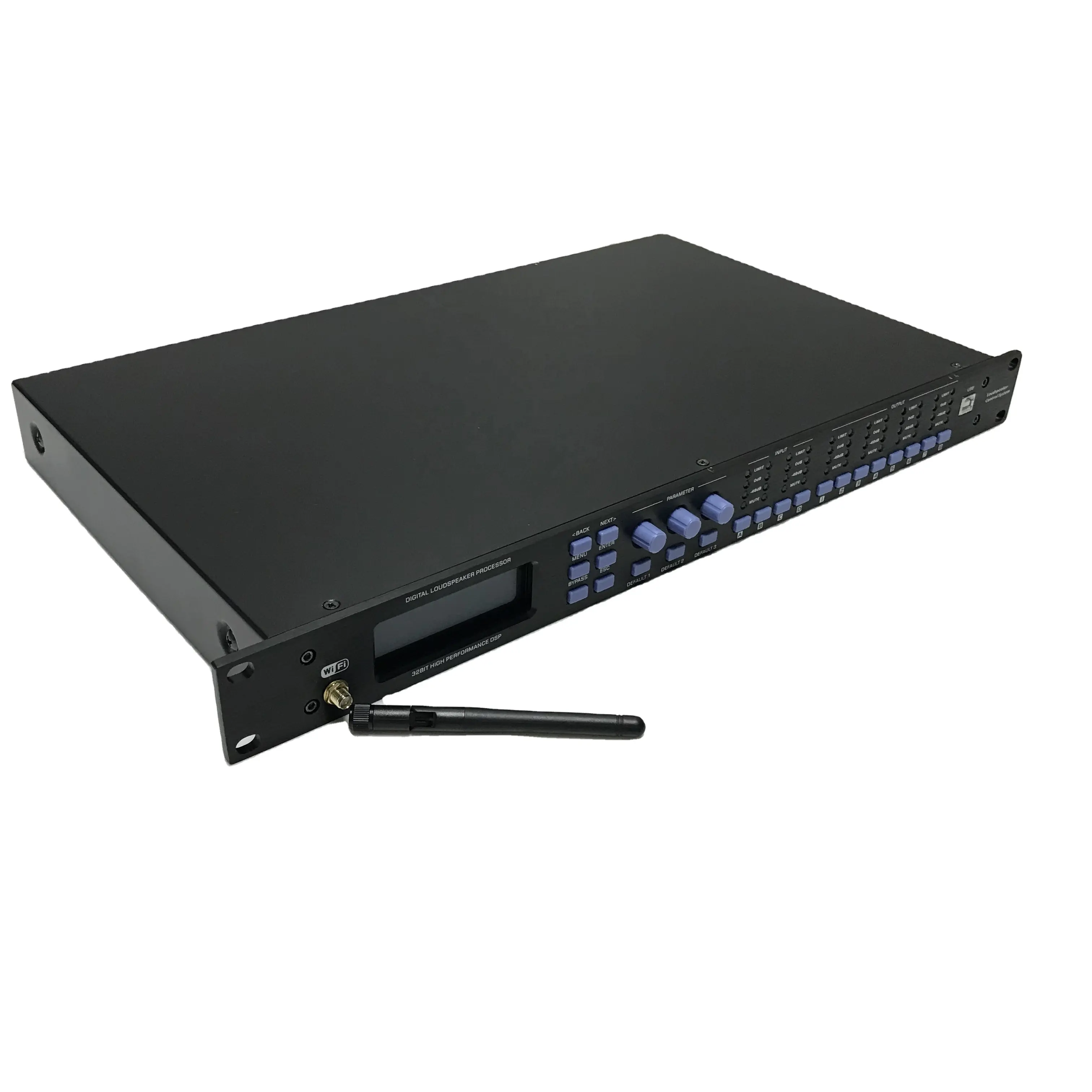 Cinow Sequencer Dj Mixer Dsp Klasse D 230V Digitale Luidspreker Processor 4 Ingang 8Output